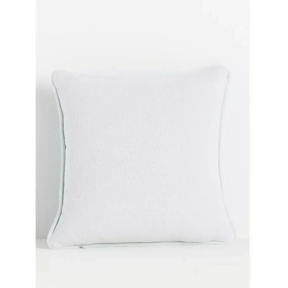 Anthropologie Arden Cotton Needlepoint Animal Pillow 12 In By 12 In New
